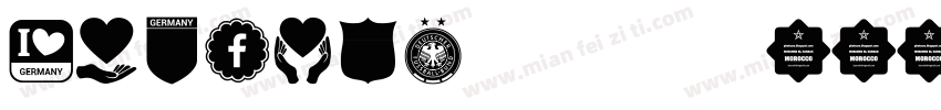 germany 2020字体转换